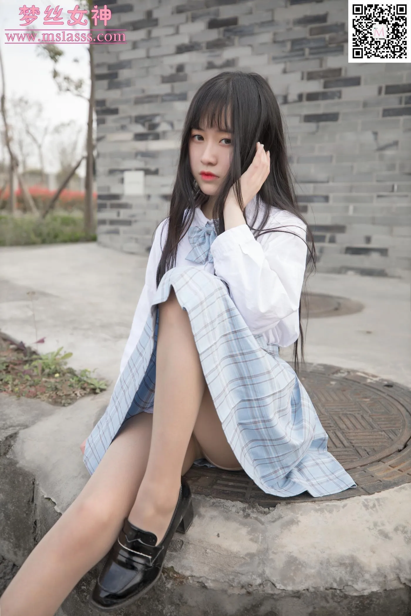 [MSLASS梦丝女神] 2020.03.22 NO.102 仟仟 JK小女神[23] [41P]插图8